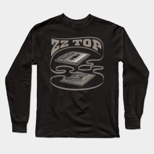 ZZ Top Exposed Cassette Long Sleeve T-Shirt